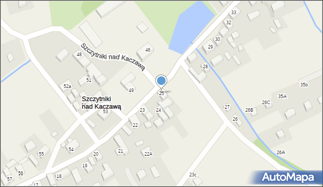 Szczytniki nad Kaczawą, Szczytniki nad Kaczawą, 25, mapa Szczytniki nad Kaczawą