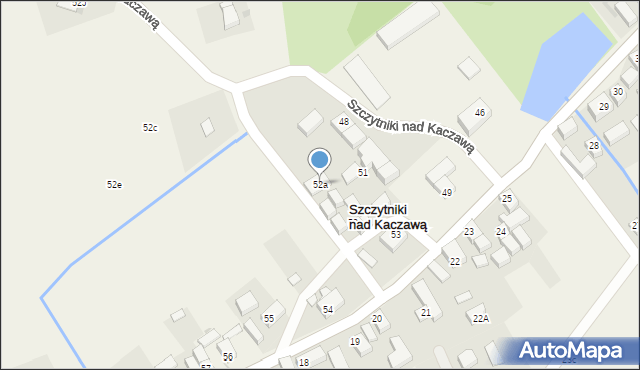 Szczytniki nad Kaczawą, Szczytniki nad Kaczawą, 52a, mapa Szczytniki nad Kaczawą