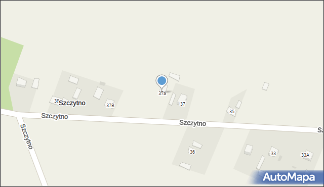 Szczytno, Szczytno, 37a, mapa Szczytno