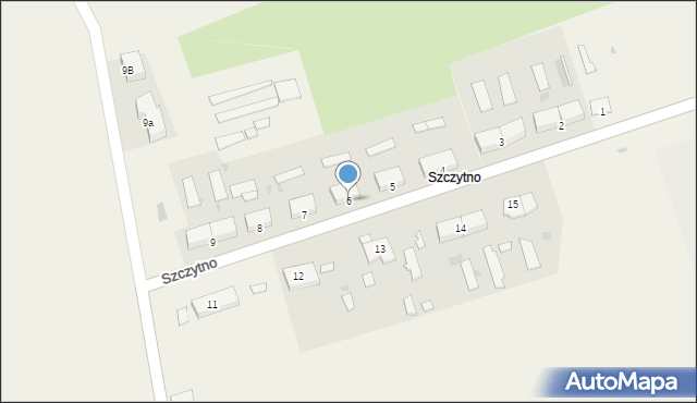 Szczytno, Szczytno, 6, mapa Szczytno