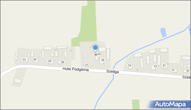 Szeliga, Szeliga, 36, mapa Szeliga