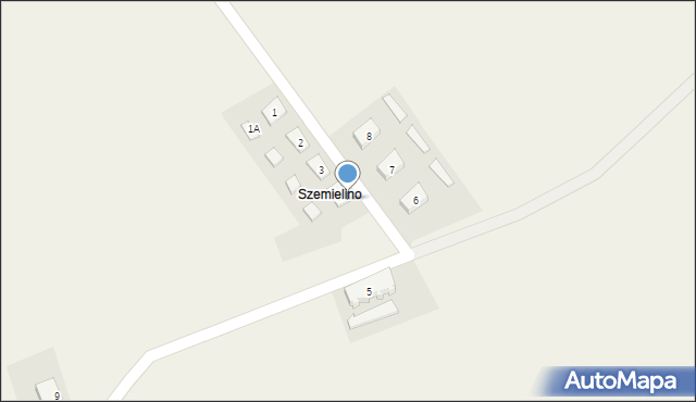 Szemielino, Szemielino, 4B, mapa Szemielino