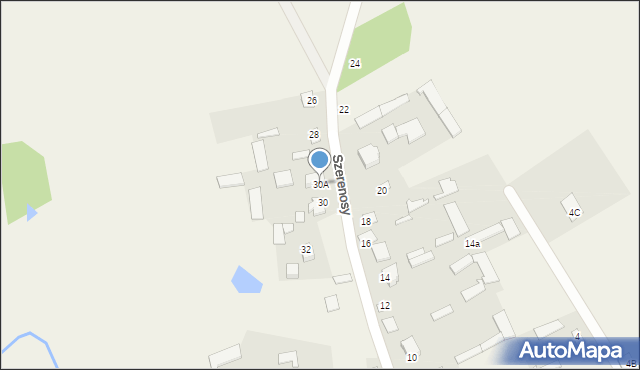 Szerenosy, Szerenosy, 30A, mapa Szerenosy