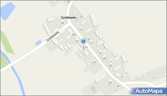 Szetlewek, Szetlewek, 31, mapa Szetlewek