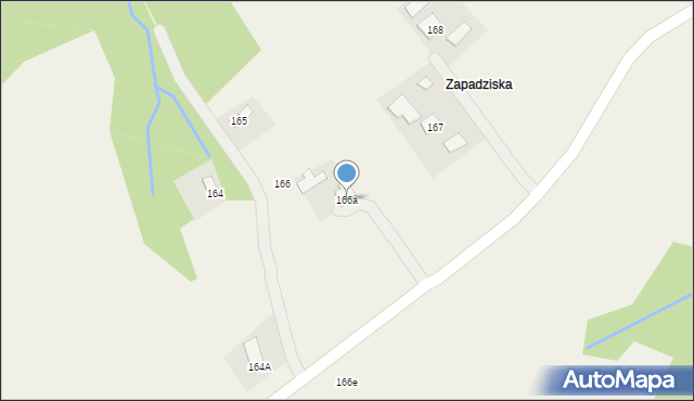 Szkodna, Szkodna, 166a, mapa Szkodna