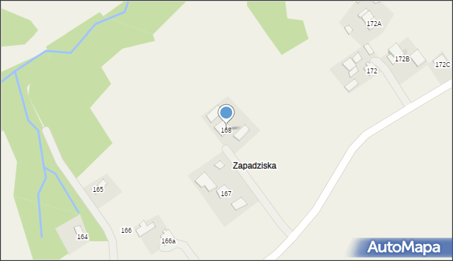 Szkodna, Szkodna, 168, mapa Szkodna