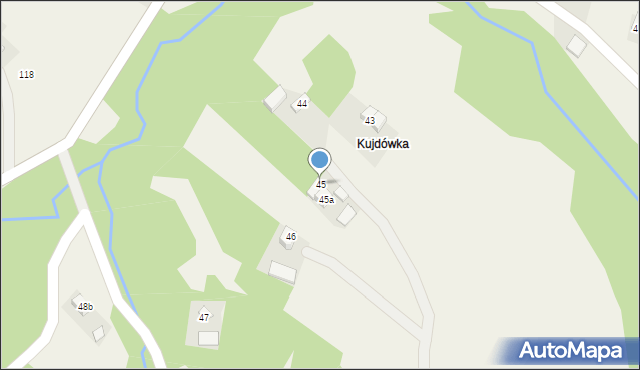 Szkodna, Szkodna, 45, mapa Szkodna