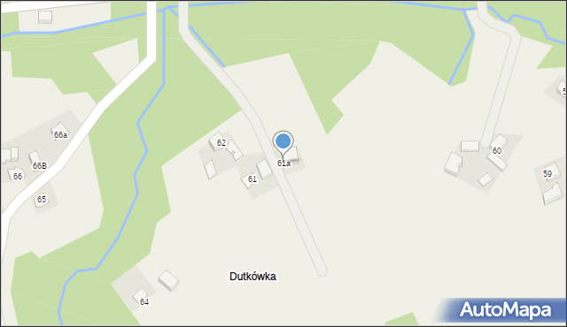 Szkodna, Szkodna, 61a, mapa Szkodna