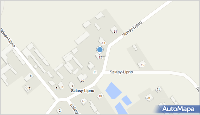 Szlasy-Lipno, Szlasy-Lipno, 12, mapa Szlasy-Lipno