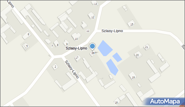 Szlasy-Lipno, Szlasy-Lipno, 16, mapa Szlasy-Lipno