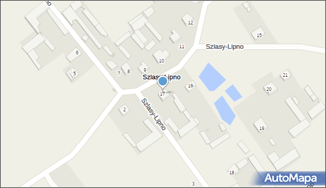 Szlasy-Lipno, Szlasy-Lipno, 17, mapa Szlasy-Lipno