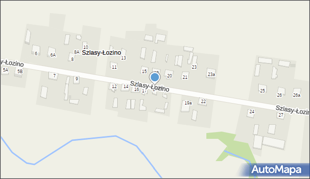 Szlasy-Łozino, Szlasy-Łozino, 19, mapa Szlasy-Łozino