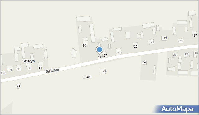 Szlatyn, Szlatyn, 28, mapa Szlatyn