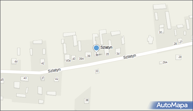 Szlatyn, Szlatyn, 36, mapa Szlatyn