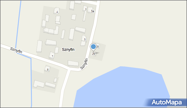 Sznyfin, Sznyfin, 29, mapa Sznyfin