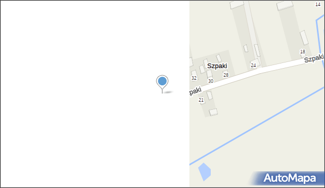 Szpaki, Szpaki, 38, mapa Szpaki