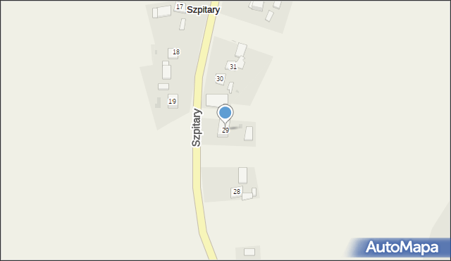 Szpitary, Szpitary, 29, mapa Szpitary