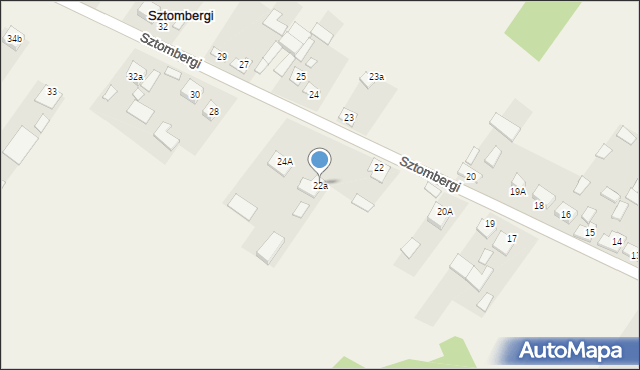 Sztombergi, Sztombergi, 22a, mapa Sztombergi