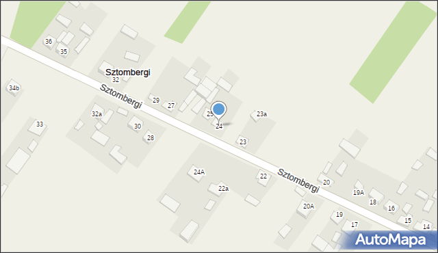 Sztombergi, Sztombergi, 24, mapa Sztombergi