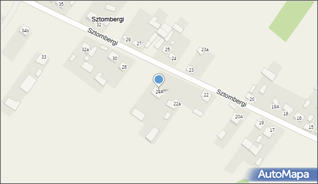 Sztombergi, Sztombergi, 24A, mapa Sztombergi