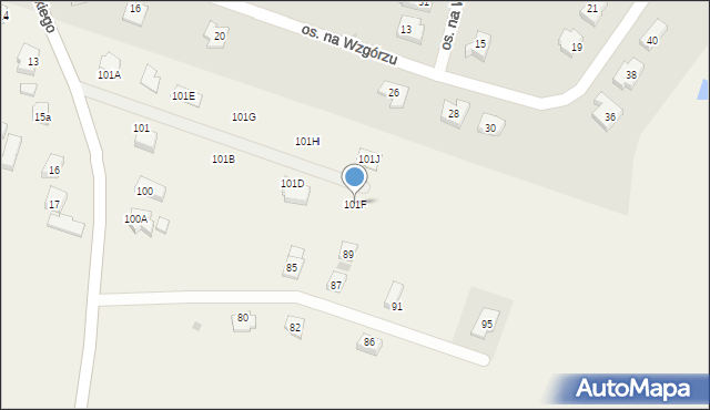 Sztumska Wieś, Sztumska Wieś, 101F, mapa Sztumska Wieś