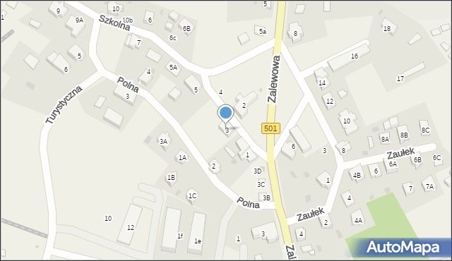 Sztutowo, Szkolna, 3, mapa Sztutowo