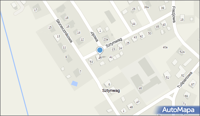 Sztynwag, Sztynwag, 45, mapa Sztynwag