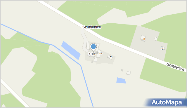 Szubienice, Szubienice, 6a, mapa Szubienice