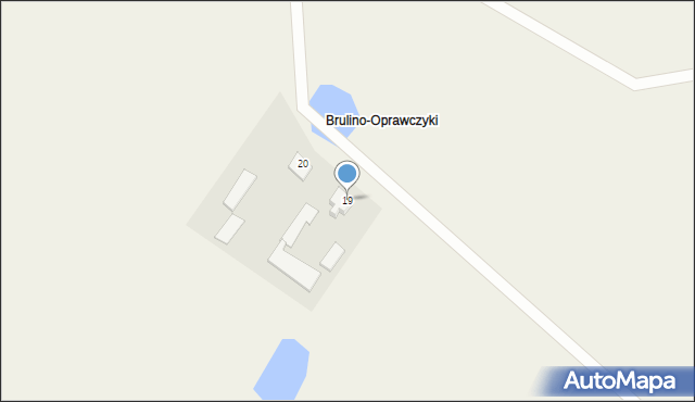 Szulborze-Kozy, Szulborze-Kozy, 19, mapa Szulborze-Kozy