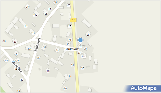 Szulmierz, Szulmierz, 31, mapa Szulmierz