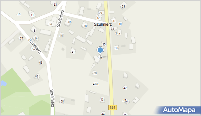 Szulmierz, Szulmierz, 36, mapa Szulmierz