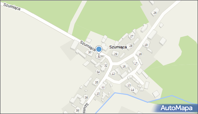 Szumiąca, Szumiąca, 31, mapa Szumiąca