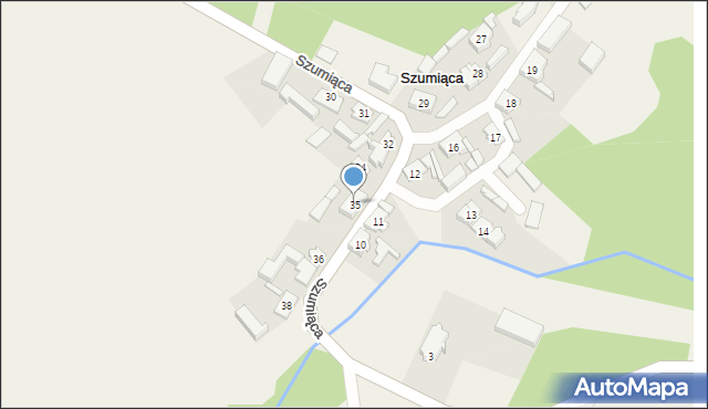 Szumiąca, Szumiąca, 35, mapa Szumiąca