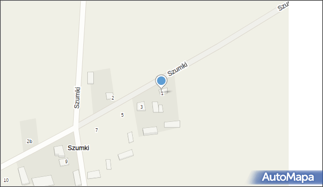 Szumki, Szumki, 1, mapa Szumki