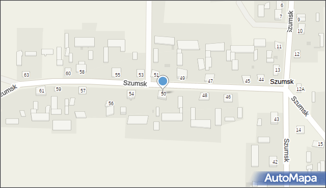 Szumsk, Szumsk, 50, mapa Szumsk