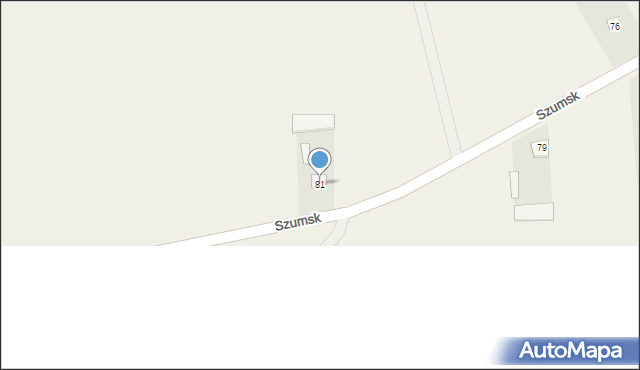 Szumsk, Szumsk, 81, mapa Szumsk