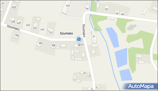 Szumsko, Szumsko, 36, mapa Szumsko