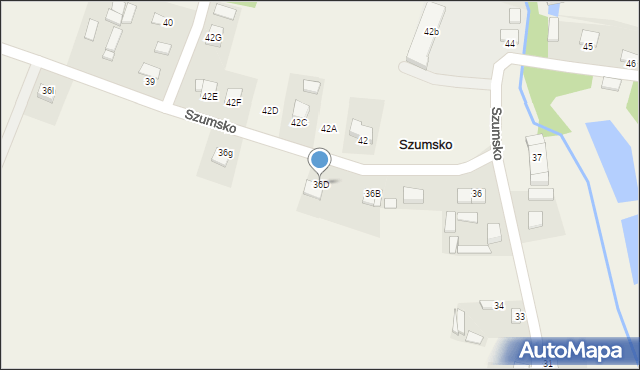 Szumsko, Szumsko, 36D, mapa Szumsko