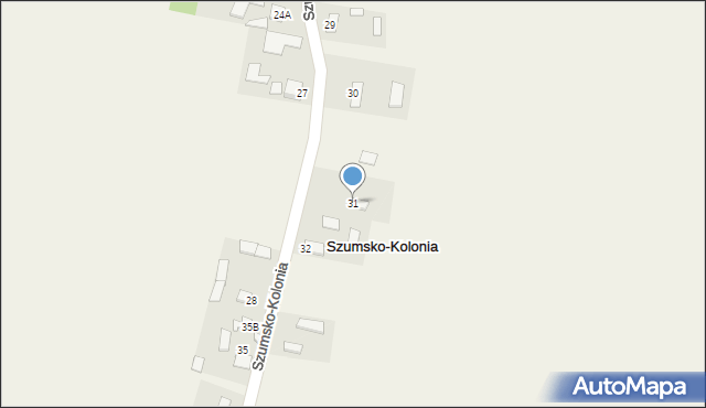 Szumsko-Kolonia, Szumsko-Kolonia, 31, mapa Szumsko-Kolonia