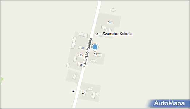 Szumsko-Kolonia, Szumsko-Kolonia, 35, mapa Szumsko-Kolonia