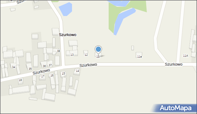 Szurkowo, Szurkowo, 12I, mapa Szurkowo