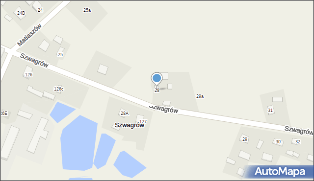 Szwagrów, Szwagrów, 28, mapa Szwagrów