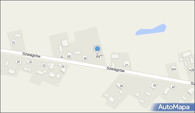 Szwagrów, Szwagrów, 36a, mapa Szwagrów