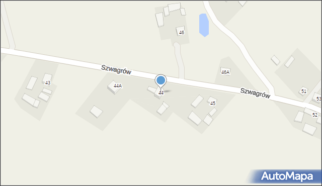 Szwagrów, Szwagrów, 44, mapa Szwagrów