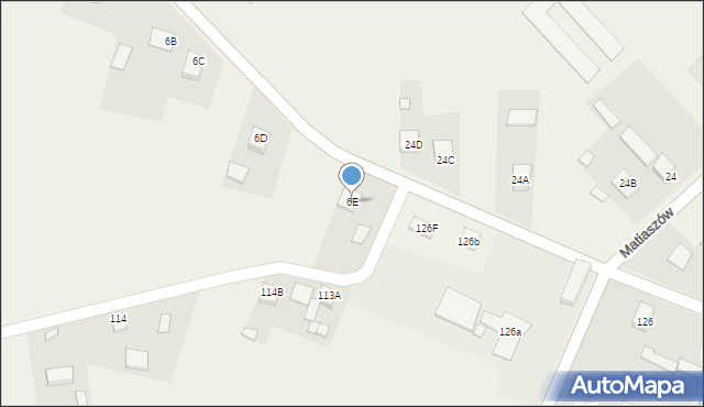 Szwagrów, Szwagrów, 6E, mapa Szwagrów