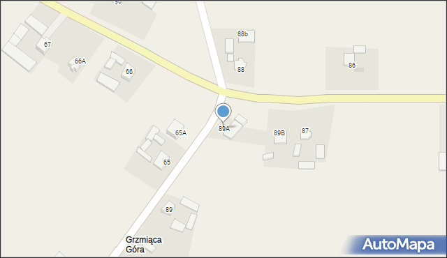 Szwarszowice, Szwarszowice, 89A, mapa Szwarszowice