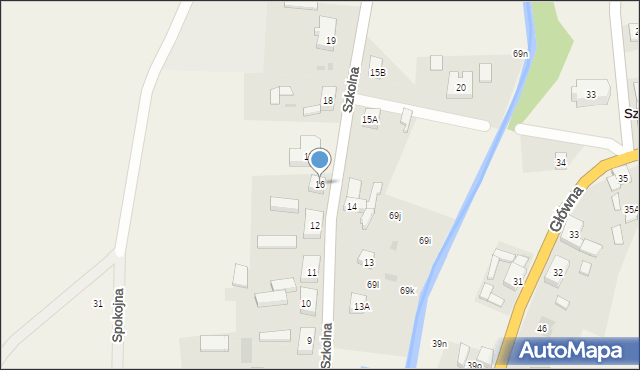 Szwecja, Szkolna, 16, mapa Szwecja