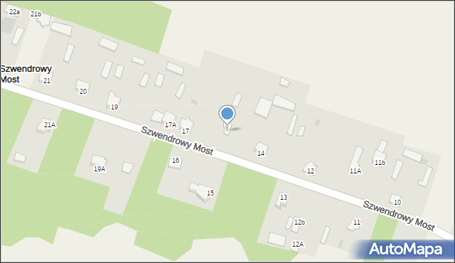 Szwendrowy Most, Szwendrowy Most, 15, mapa Szwendrowy Most