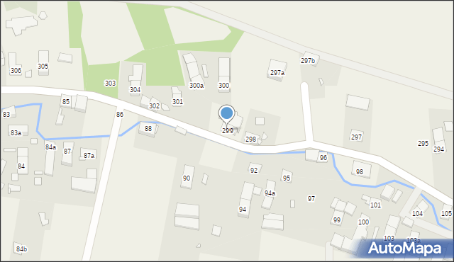 Szybowice, Szybowice, 299, mapa Szybowice