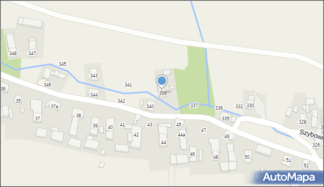 Szybowice, Szybowice, 339, mapa Szybowice